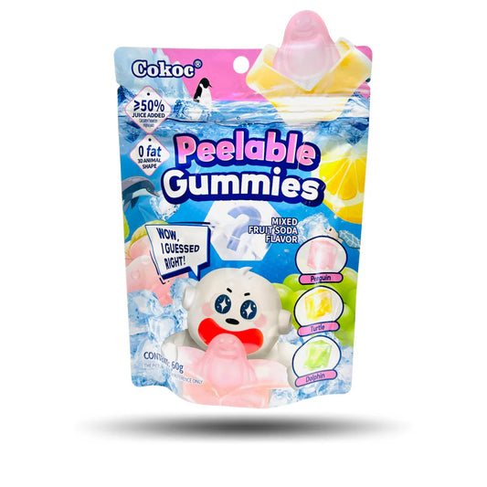 Cokoc Peeling Soft Candy Mixed Fruit Soda 75g (10559155437902)