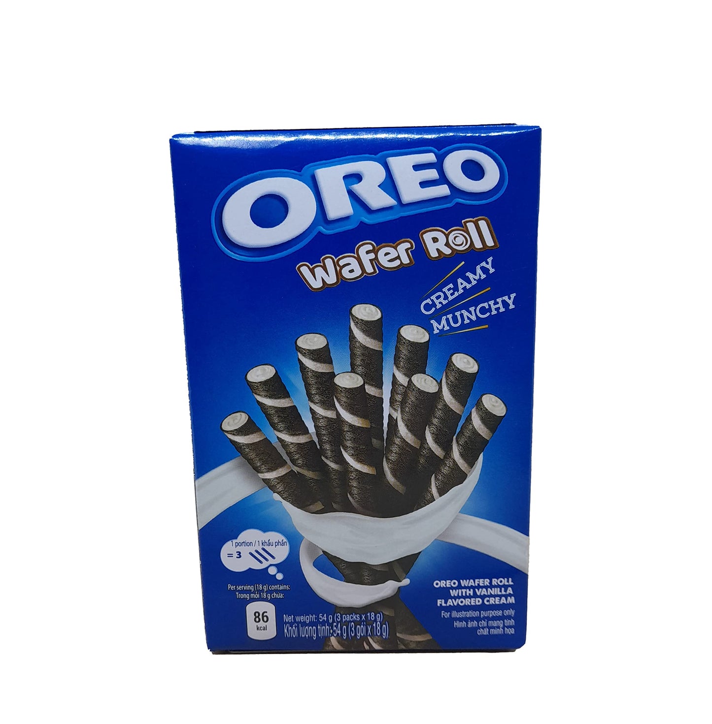 Oreo Wafer Roll Vanilla 54g (8553595666766)