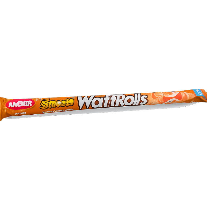 Amber Smooth WaffRolls Orange Cream 14g (10503330103630)