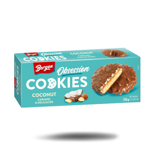 Bergen Cookies Coconut Caramel & Delicacies 128g (10713904775502)