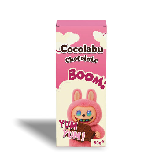 Cocolabu Chocolate Boom! Yum Yum! – Himbeer Angel Hair mit Pistaziencremefüllung 80 g (10723388916046)