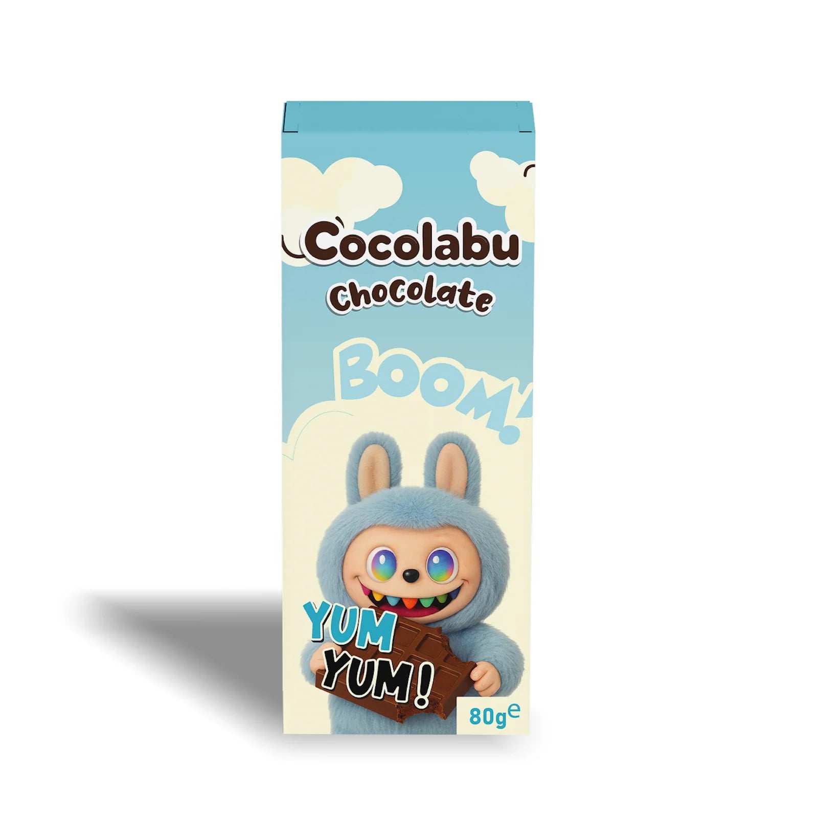 Cocolabu Chocolate Boom! Yum Yum! – Weiße Schokolade Angel Hair mit Pistaziencremefüllung 80 g (10723389407566)
