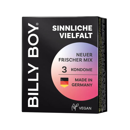 Billy Boy Kondome Sinnliche Vielfalt 3er Pack (10768880206158)