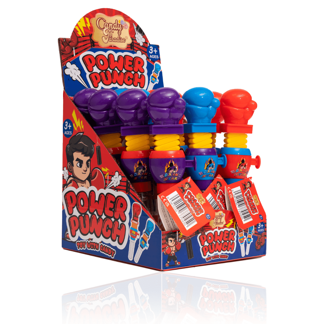 Candy Paradise Toy With Candy Power Punch 10g Mystery 1Stück (10785110163790)