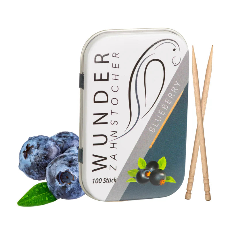Wunder Zahnstocher Blueberry - 100 Stück (10386617827662)