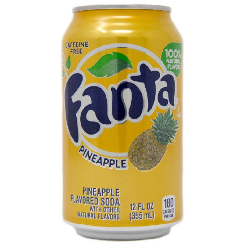 Fanta Pineapple Can 355ml (9661098033486)