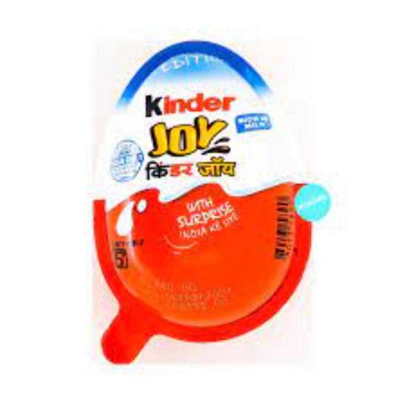 Kinder Joy Boys Blue Edition with Surprise Toy Inside 20g (9563556675850) (10139680014670)