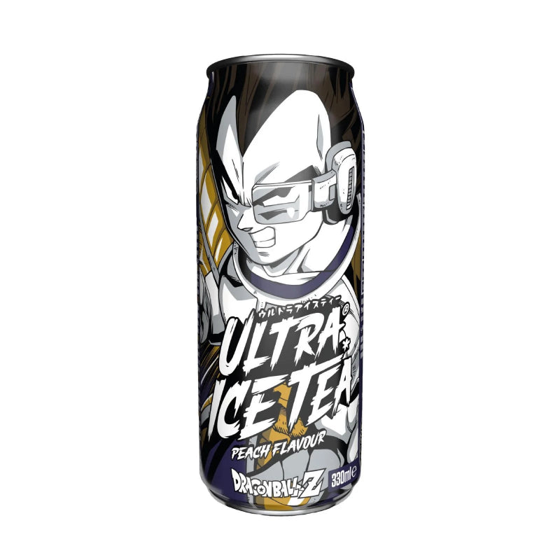 Dragon Ball Z Ultra Ice Tea Peach Flavour Vegeta 330ml
