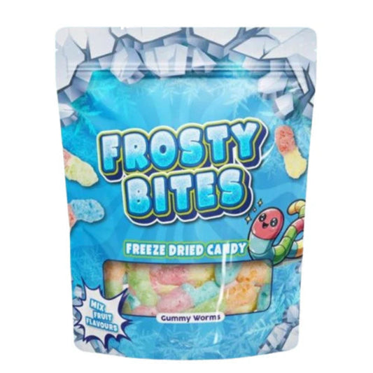 Frosty Bites Sour Worms 50g (10638022869326)