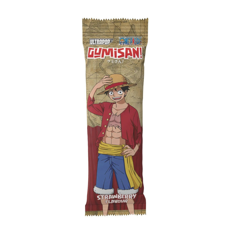 Gumisan One Piece Luffy Strawberry Laces Candies 75g