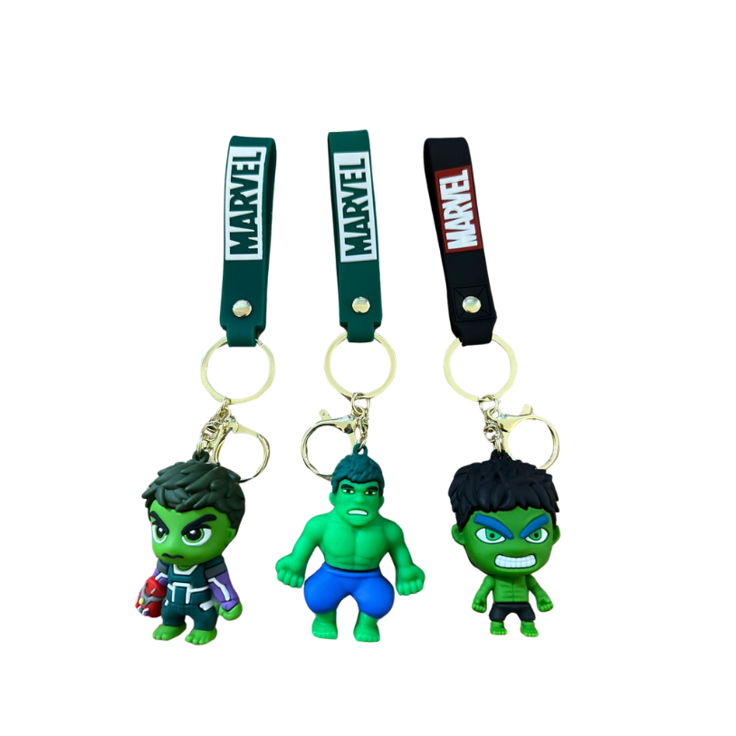 Schlüsselanhänger Hulk Mix (3Stk) (10489459278158)