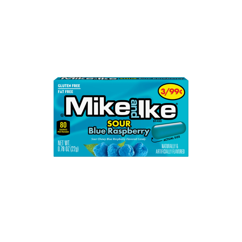 Mike & Ike Sour Blueberry 22g (10467096396110)
