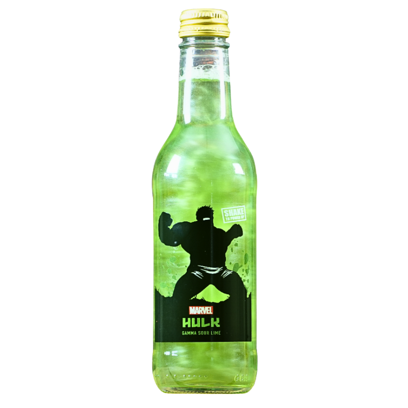 Marvel Cold Drink Hulk Gamma Sour Lime 330ml (10487193436494)