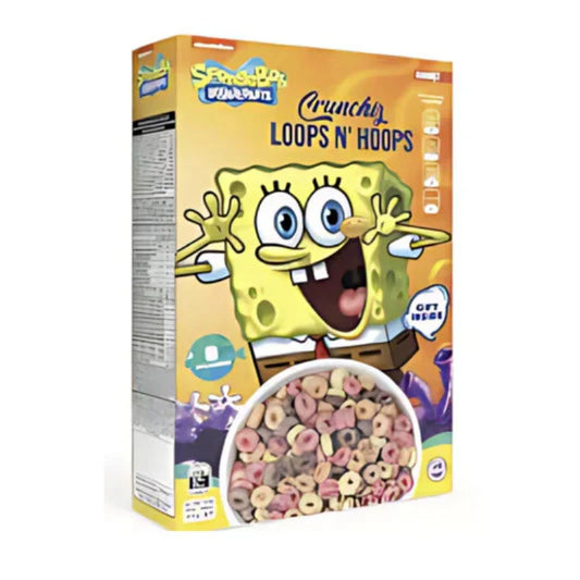 SpongeBob Crunchiz Loops N' Hoops 375g (8596905558282) (10463695569230)