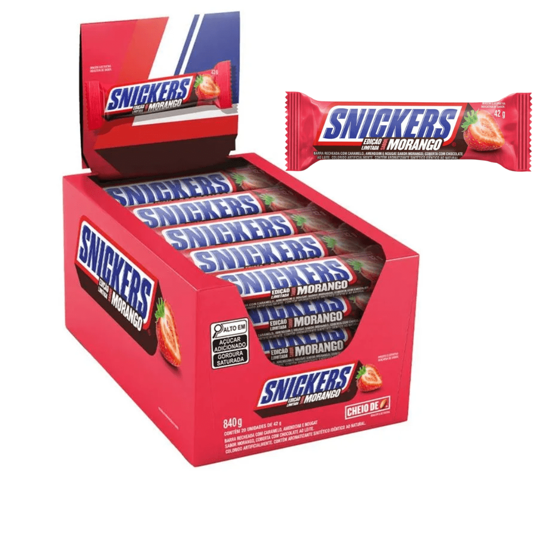 Snickers Morango Strawberry 42g (10331181678926)