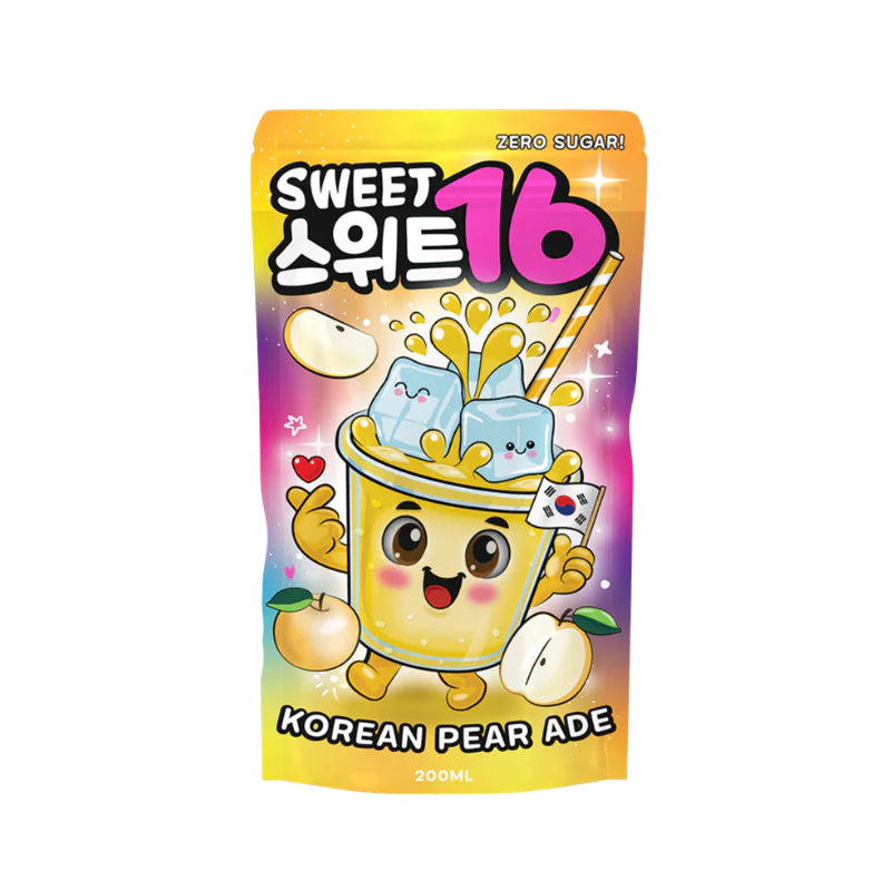 Sweet16 Korean Pear Ade (Zero Sugar) 200ml (10797632487758)