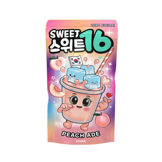 Sweet16 Peach Ade (Zero Sugar) 200ml (10797631635790)