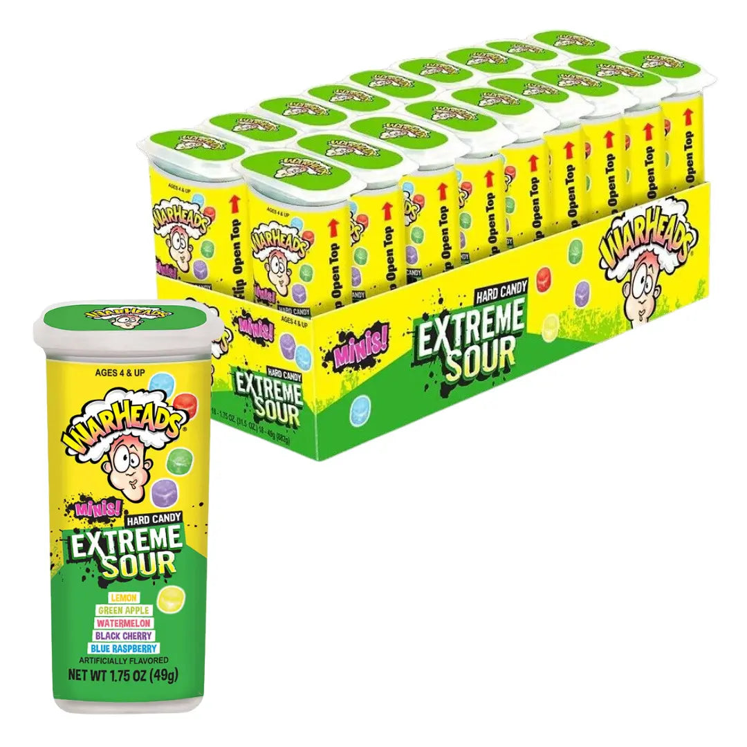 Warheads Extreme Sour Minis Hard Candy 49g (10791669825870)