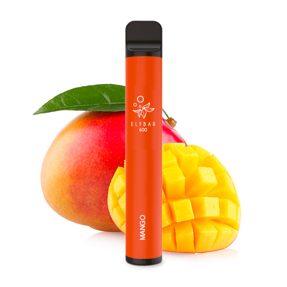 ELFBAR 600 – Mango 20mg Nikotin (10714322862414) (10714328301902) (10714779517262)