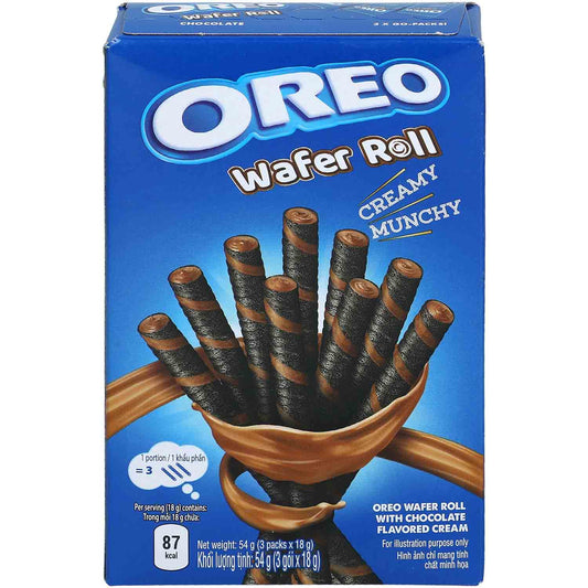 Oreo Wafer Roll Chocolate 54g (8553579151694)
