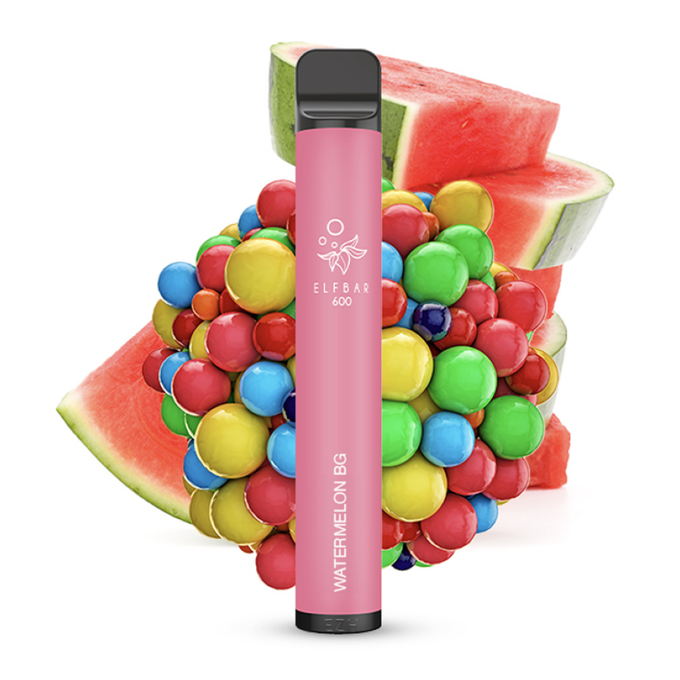 ELFBAR 600 – Watermelon BG 20mg Nikotin (10714328301902) (10714779976014)