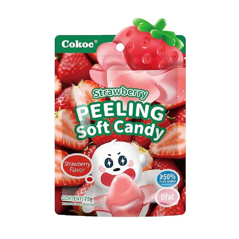 Cokoc Peeling Soft Candy Strawberry 75g (10798380679502)