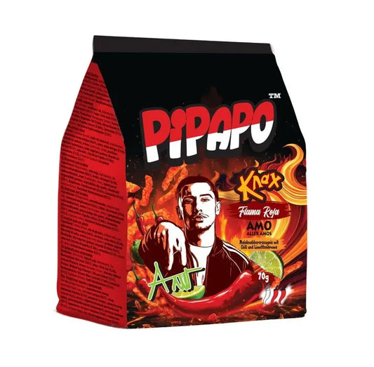 PIPAPO AMO Knax Chips Flama Roja 70g (10797061800270)