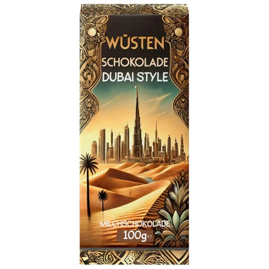 Wüsten Schokolade Dubai Style Schokolade 100g (10413378634062)