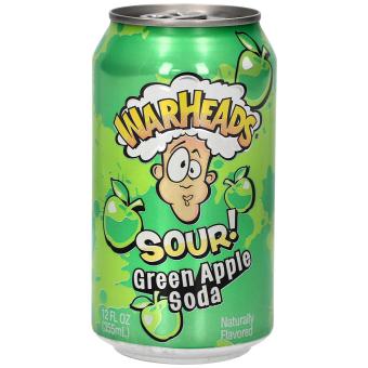 Warheads Sour! Green Apple 355ml (8997400314190)