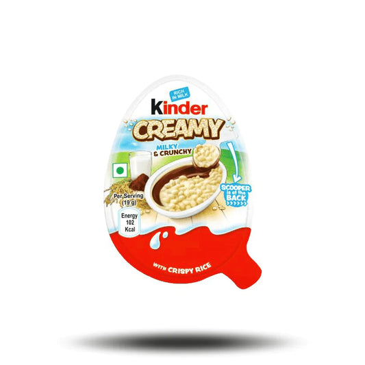 Kinder Creamy Milky & Crunchy 19g (8387725984078) (10474625990990)