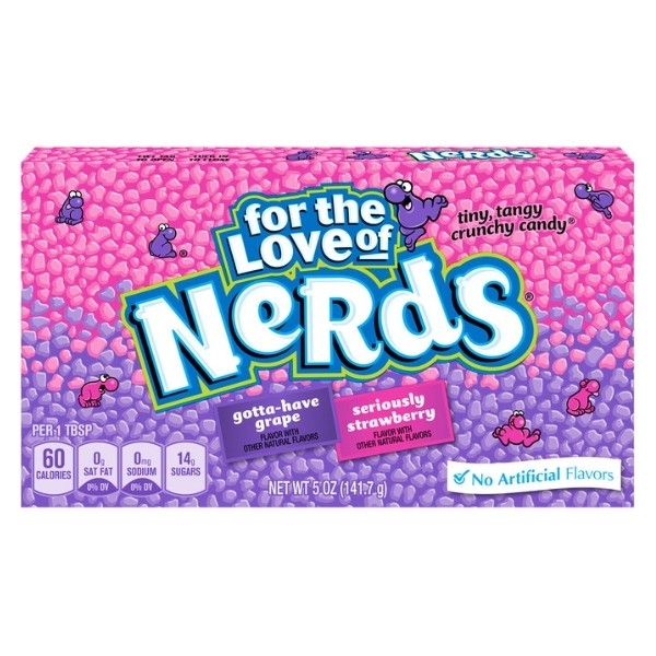 Strawberry & Grape Nerds 141g (8004197089570)