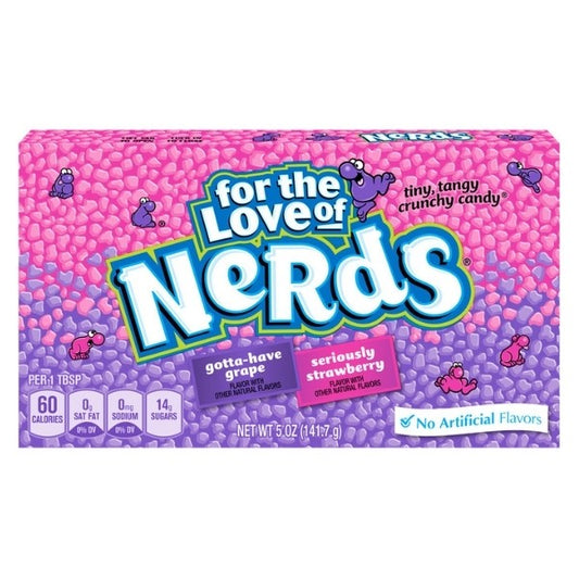 Strawberry & Grape Nerds 141g (8004197089570)