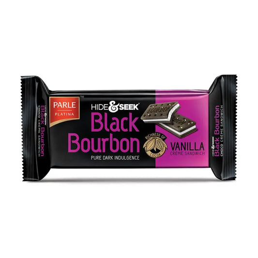 Hide & Seek Black Bourbon Vanilla 100g