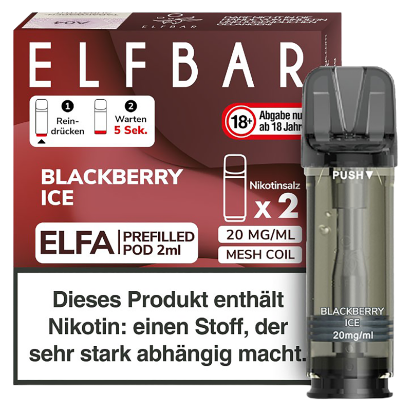 ELFA by Elfbar Blackberry Ice (9749809398094)