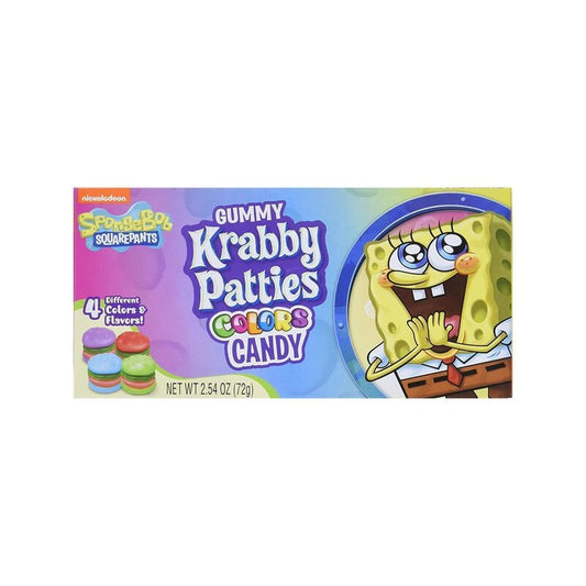 Spongebob Krabby Patties Colors Candy 72g