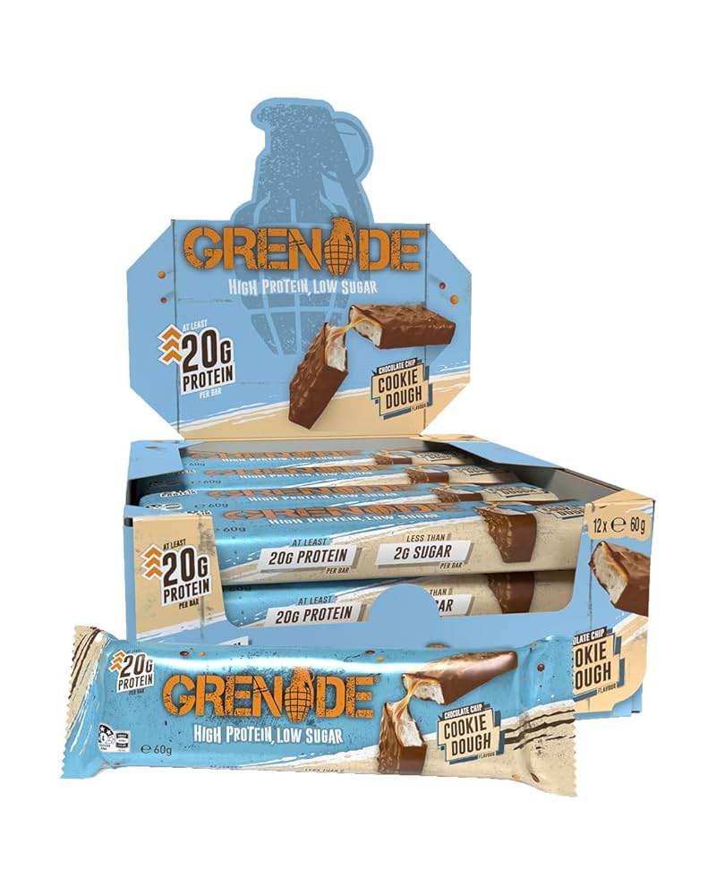 Grenade Protein Bar Choc Chip Cookie Dough 60g (10794027843918)
