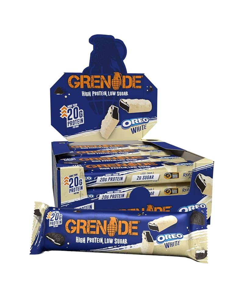 Grenade Protein Bar Oreo White 60g (10794030268750)