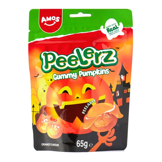 AMOS Peelerz Gummy Pumpkin Halloween 65g (10761178644814)
