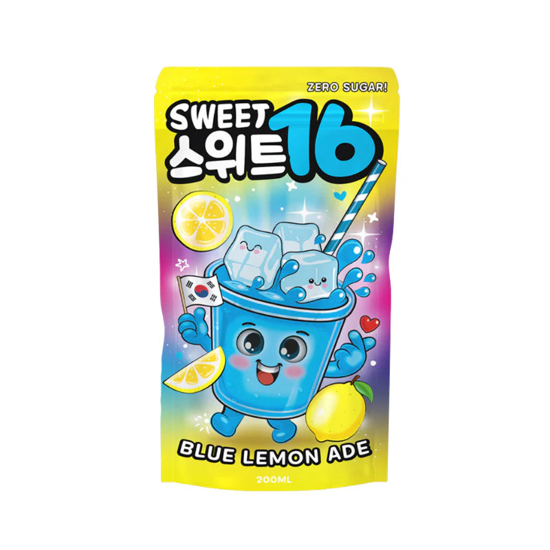 Sweet16 - Blue Lemon Ade (Zero Sugar) 200ml (10797632618830)