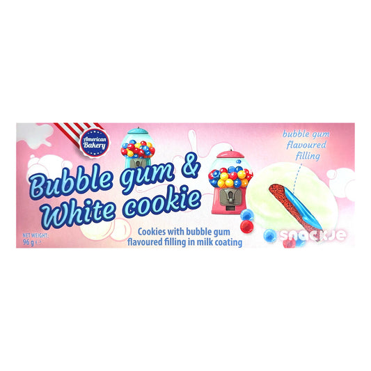 American Bakery Cookie Bubble Gum & White Cookie 96g