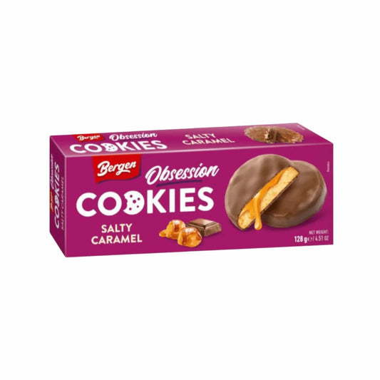 Bergen Cookies Salty Caramel 128g (10713907953998)