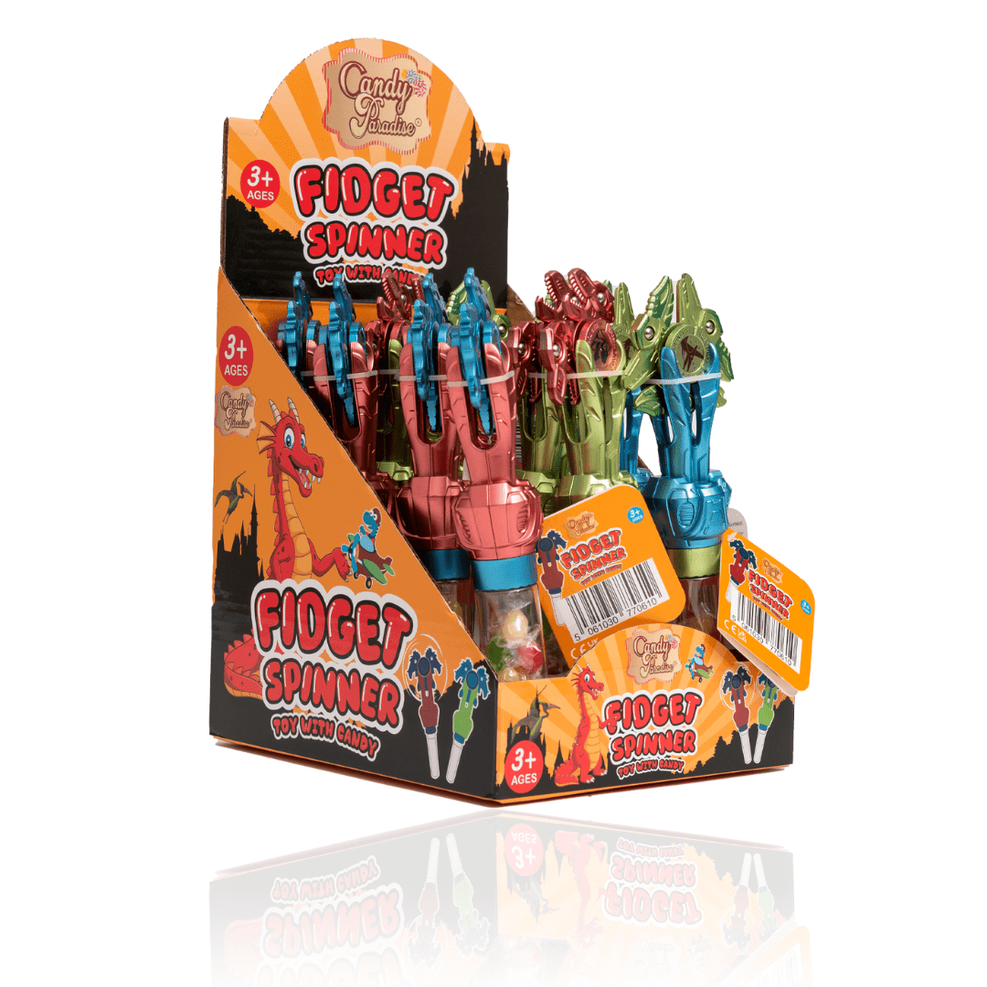 Candy Paradise Toy With Candy Fidget Spinner 10g Mystery 1Stück (10785109999950)