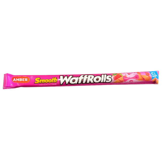 Amber Smooth WaffRolls Strawberry Cream 14g (10503356875086)