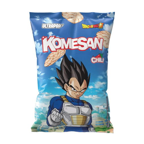 Chips Komesan Ultra Pop Chili Flavour Brown Rice Chips Vegeta 60g