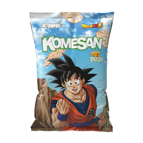 Chips Komesan Ultra Pop Pizza Flavour Brown Rice Chips Goku 60g