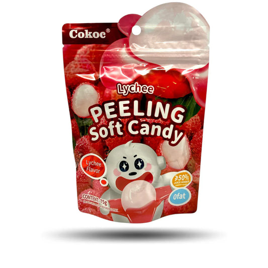 Cokoc Peeling Soft Candy Lychee 75g (10559154946382)