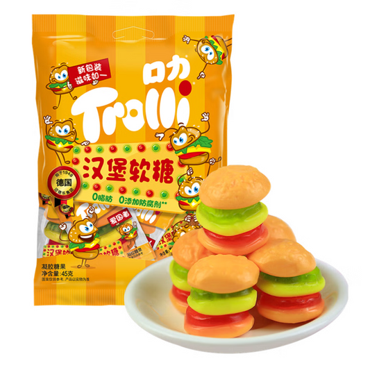 Oriental Trolli Hamburger Gummy Candies 108g
