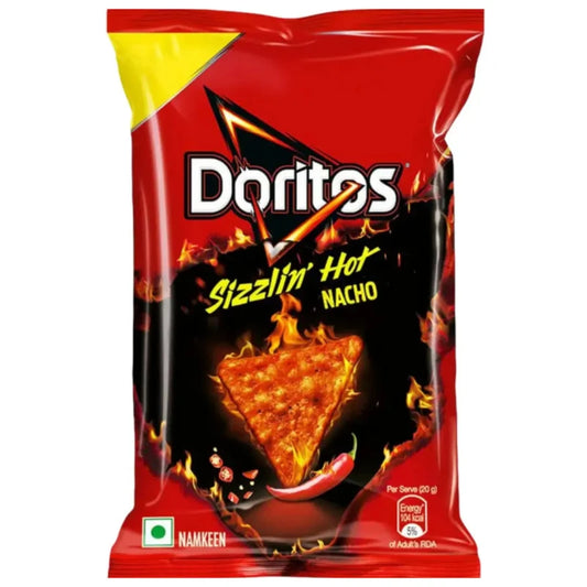 8x Doritos Sizzling Hot 56g (8791114514766)