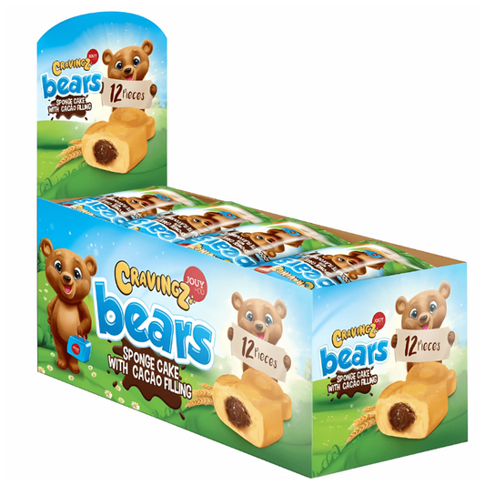 Cravingz Bears Chocolate Flavour (12x40g) (Kopie) (9817926533454)