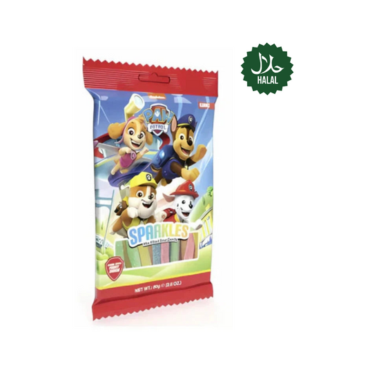 Paw Patrol Sparkles Mix Filled Sour Candy 80g (8911230075214)